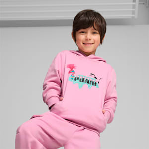 PUMA x TROLLS Kid's Hoodie, Mauved Out, extralarge-IND