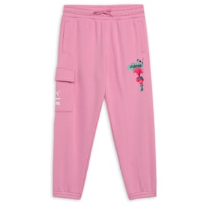 PUMA x TROLLS Kid's Cargo Pants, Mauved Out, extralarge-IND