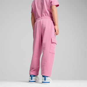 PUMA x TROLLS Kid's Cargo Pants, Mauved Out, extralarge-IND