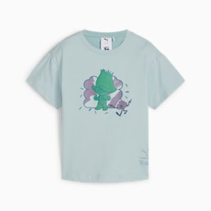キッズ PUMA x トロールズ グラフィック 半袖 Tシャツ 92-128cm, Frosted Dew, extralarge-JPN