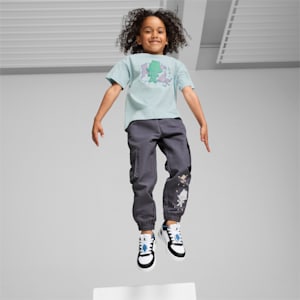 PUMA x TROLLS Graphic Kid's Relaxed Fit Tee, Frosted Dew, extralarge-IND