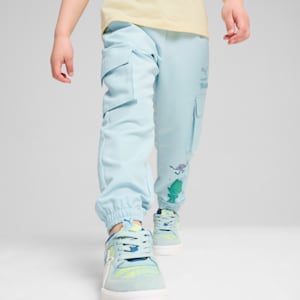 PUMA x TROLLS Kid's Relaxed Fit Cargo Pants, Frosted Dew, extralarge-IND