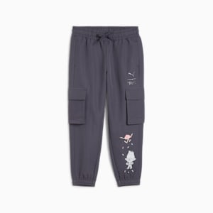 Pantalon cargo PUMA x TROLLS Enfant, Galactic Gray, extralarge