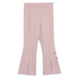 PUMA x TROLLS Kid's Flared Pants, Mauve Mist, extralarge-IND