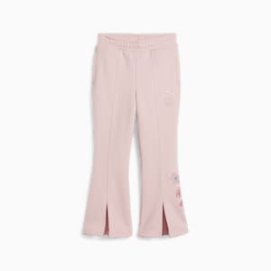 PUMA x TROLLS Little Kids' Flared Pants, Mauve Mist, extralarge