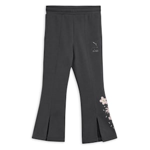 PUMA x TROLLS Kid's Flared Pants, Galactic Gray, extralarge-IND