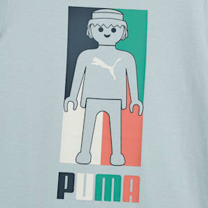PUMA x PLAYMOBIL® Kid's Tee, Frosted Dew, extralarge-IND