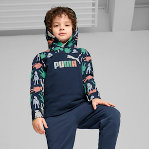Sudadera con capucha para niños pequeños PUMA x PLAYMOBIL®, Club Navy, extralarge