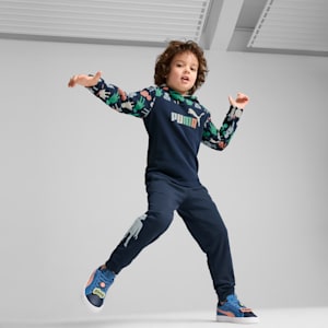 Sudadera con capucha para niños pequeños PUMA x PLAYMOBIL®, Club Navy, extralarge