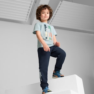 PUMA x PLAYMOBIL® Little Kids' Sweatpants, Club Navy, extralarge