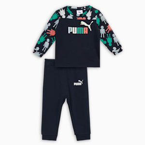 PUMA x PLAYMOBIL® Toddlers' Crew-Neck Top &amp; Joggers Set, Club Navy, extralarge-IND