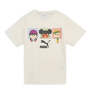 PUMA x PLAYMOBIL® Graphic Kid's Relaxed Fit Tee, No Color, extralarge-IND