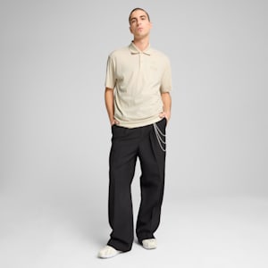 Porsche Legacy ESS Men's Polo, Alpine Snow, extralarge