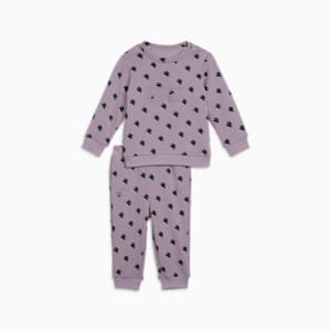 Porsche Legacy ESS 2-Piece Toddlers' Joggers Set, Pale Plum, extralarge