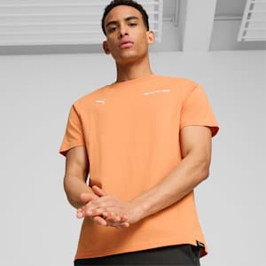 メンズ メルセデス AMG グラフィック 半袖 Tシャツ, Bright Melon, extralarge-JPN