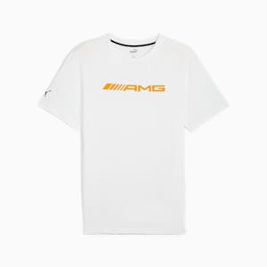 メンズ メルセデス AMG ロゴ 半袖 Tシャツ, PUMA White, extralarge-JPN