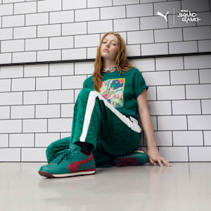 Playera PUMA x SQUID GAME para hombre, Mint Tea, extralarge