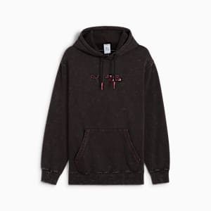 Sudadera con capucha PUMA x SQUID GAME para hombre, PUMA Black, extralarge