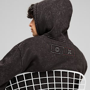 PUMA x SQUID GAME Men's Hoodie, PUMA Black, extralarge