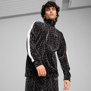 PUMA x SQUID GAME Men's T7 Jacket, PUMA Black, extralarge
