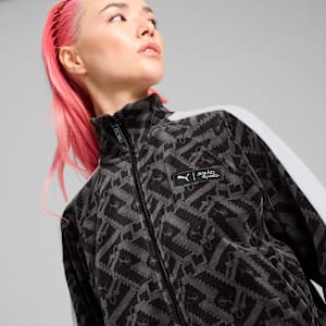 PUMA x SQUID GAME Women's T7 Jacket, PUMA Black, extralarge