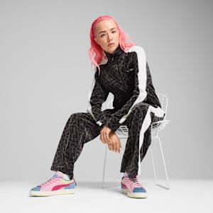 PUMA x SQUID GAME Women's T7 Jacket, PUMA Black, extralarge