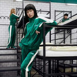 PUMA x SQUID GAME Women's T7 Jacket, Mint Tea, extralarge