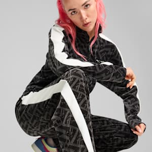 Pants PUMA x SQUID GAME T7 para mujer, PUMA Black, extralarge