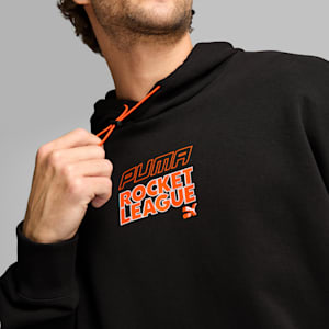 PUMA x ROCKET LEAGUE Men's Relaxed Fit Hoodie, PUMA Black, extralarge-IND