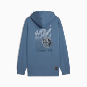 PUMA X ROCKET LEAGUE Men's Hoodie, Blue Horizon, extralarge