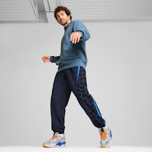 PUMA x ROCKET LEAGUE Men's Relaxed Fit Hoodie, Blue Horizon, extralarge-IND
