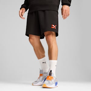 PUMA x ROCKET LEAGUE Men's Relaxed Fit Shorts, PUMA Black, extralarge-IND
