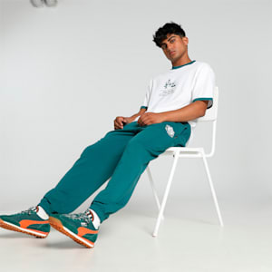 PUMA x PALM TREE CREW Men's Relaxed Fit Sweat Pants, Cold Green, extralarge-IND
