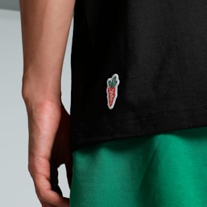 PUMA x Carrots Men's Relaxed Fit Graphic Tee, PUMA Black, extralarge-IND