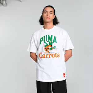 PUMA x Carrots Men's Relaxed Fit Graphic Tee, PUMA White, extralarge-IND