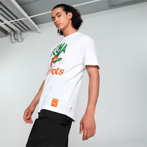 PUMA x Carrots Men's Relaxed Fit Graphic Tee, PUMA White, extralarge-IND