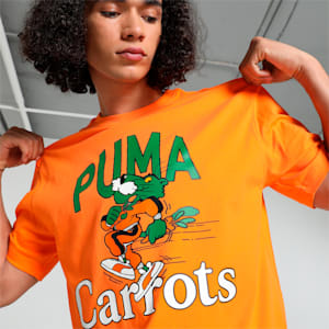 PUMA x Carrots Men's Relaxed Fit Graphic Tee, Rickie Orange, extralarge-IND