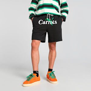 PUMA x Carrots Men's Relaxed Fit Shorts, PUMA Black, extralarge-IND