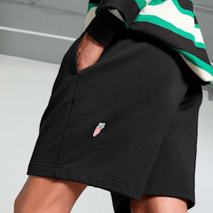 PUMA x Carrots Men's Relaxed Fit Shorts, PUMA Black, extralarge-IND