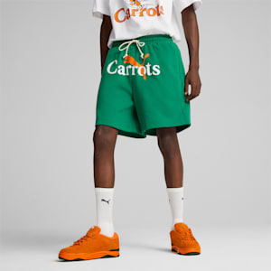 Short PUMA x CARROTS 7 Homme, Archive Green, extralarge