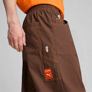 Pantalones carpintero PUMA x CARROTS para hombre, Espresso Brown, extralarge