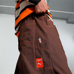 PUMA x Carrots Men's Relaxed Fit Cargo Pants, Espresso Brown, extralarge-IND