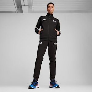 BMW M Motorsport MT7+ Men's Sweat Jacket, PUMA Black, extralarge