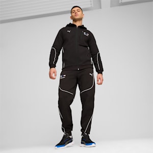 Chamarra deportiva con capucha para hombre BMW M Motorsport, PUMA Black, extralarge