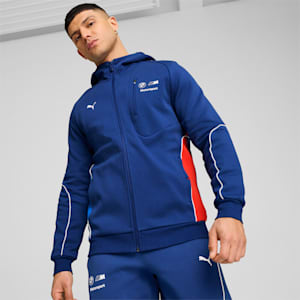 Veste de survêtement à capuche BMW M Motorsport Homme, Pro Blue-M Color, extralarge