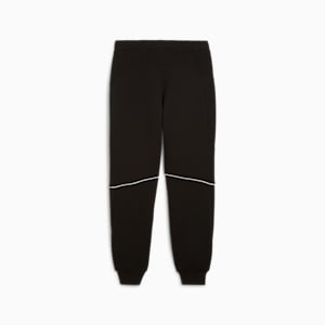 Black puma joggers on sale