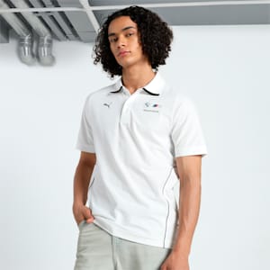 BMW M Motorsport Men's Polo, PUMA White, extralarge-IND