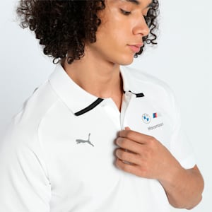 BMW M Motorsport Men's Polo, PUMA White, extralarge-IND