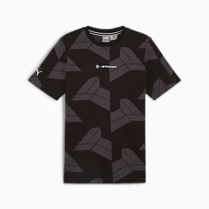 BMW M Motorsport Men's Jacquard Tee, PUMA Black, extralarge