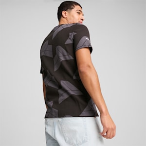 BMW M Motorsport Men's Jacquard Tee, PUMA Black, extralarge